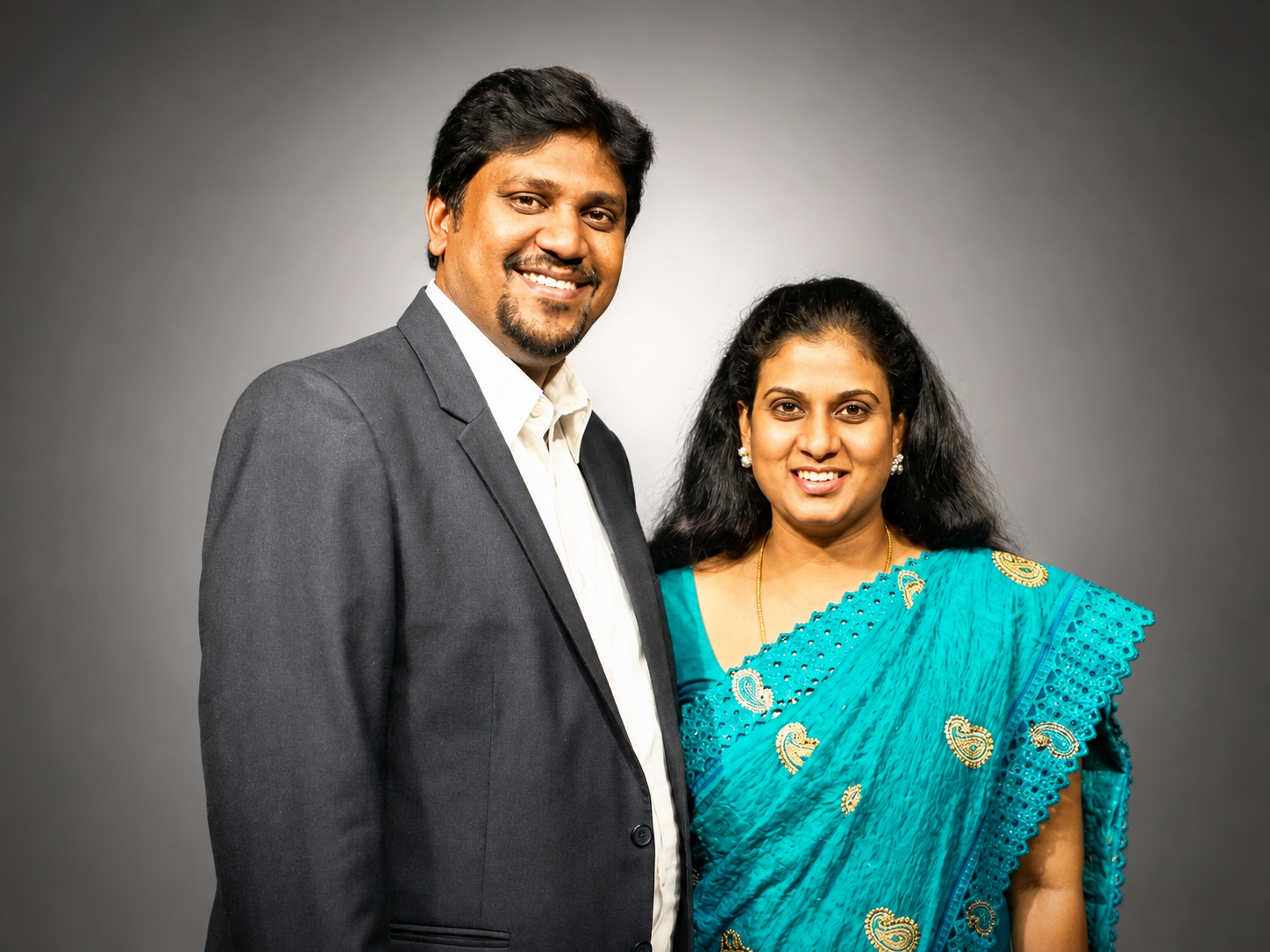 Pastor Joseph Naveen with family